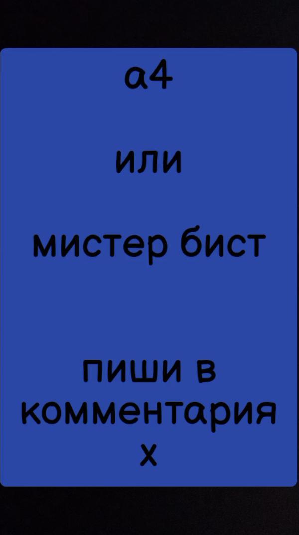 а4 или мистер бист