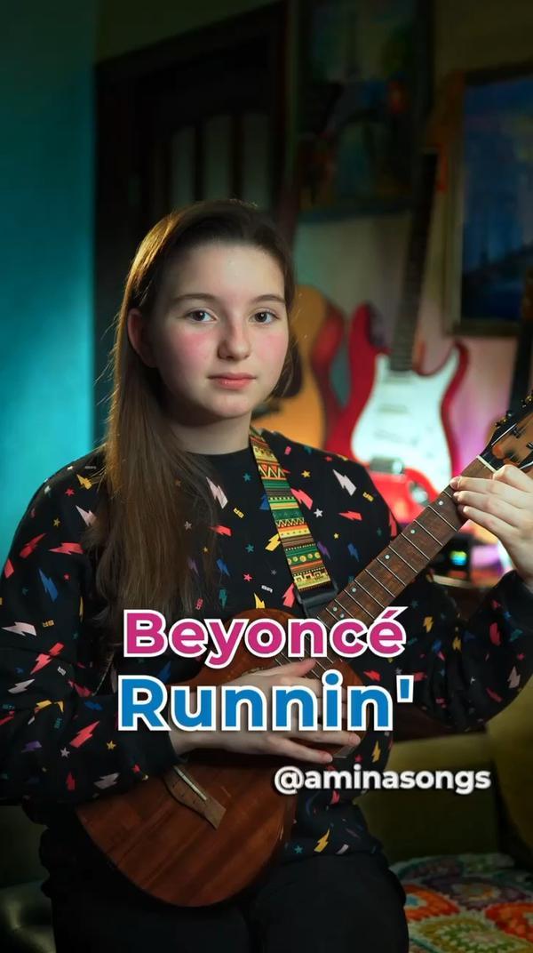 Beyoncé - Runnin'  на #укулеле с аккордами