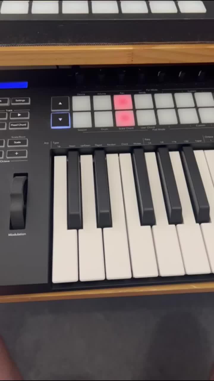 making a on the novation launchkey 49 #shorts