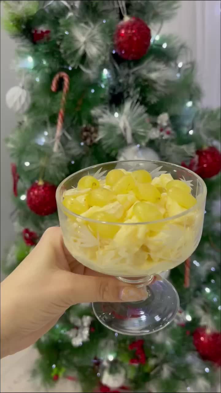 Вкусный салатик 🍸сыр+ананас+виноград #рецепт #рецепты #новыйгод