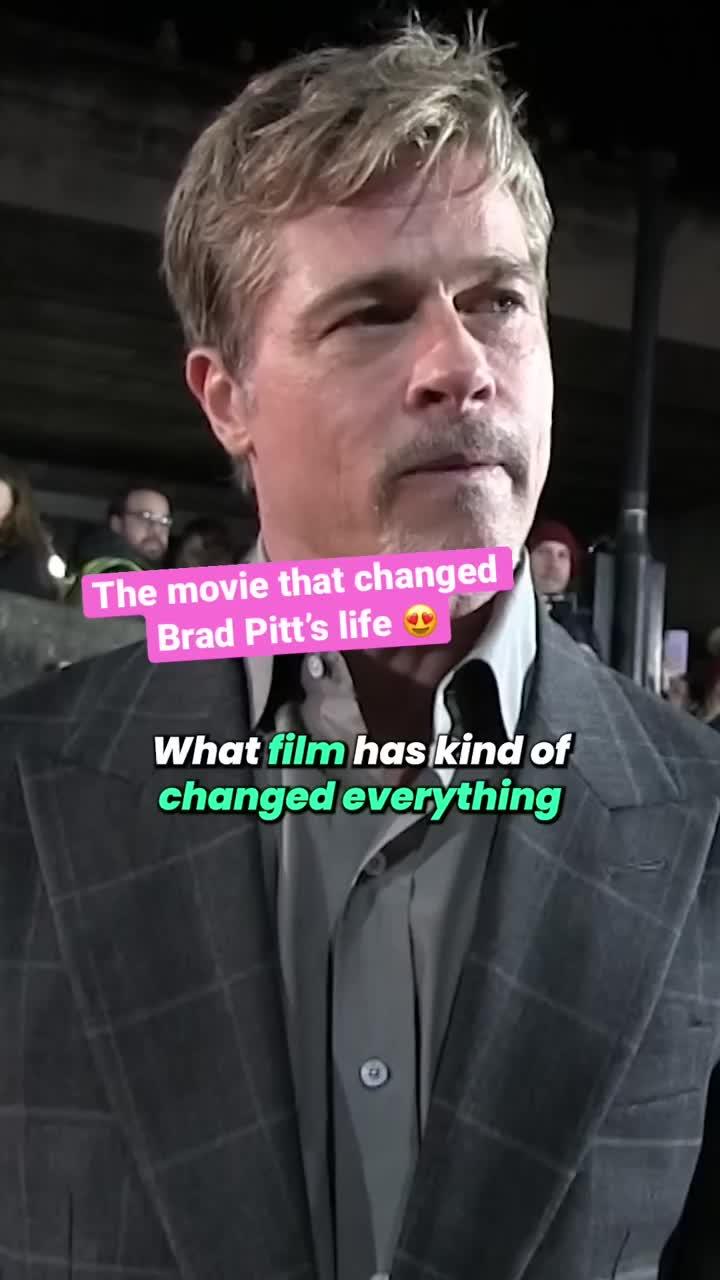 we spoke to hollywood legend brad pitt at the babylon uk premiere! brad pitt told us about working with david fincher in fight club and ridley scott in thelma and louise and the movies that changed his life and how it helped him become a hollywood superstar #shorts #bradpitt #babylon #babylonmovie