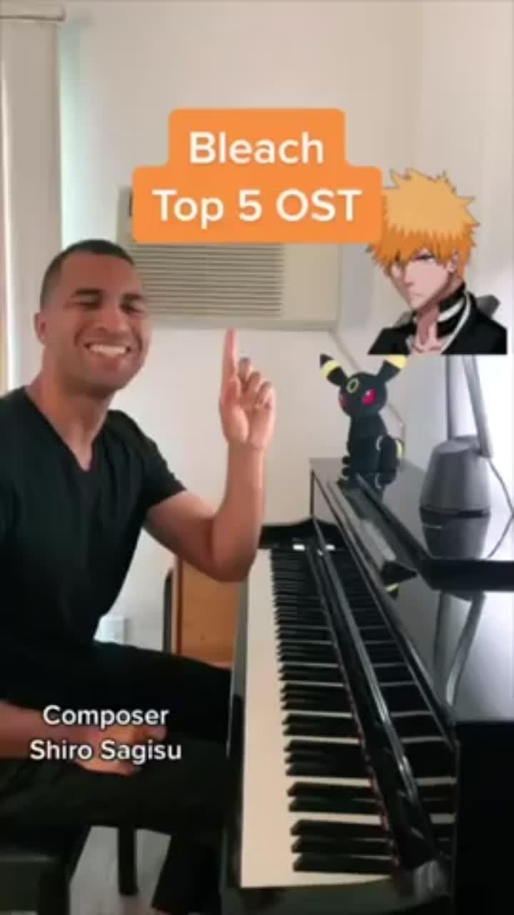 top 5 original soundtrack from the anime bleach. do agree the list? 5.) soundscape to ardor 4.) on the precipice of defeat 3.) never meant to belong 2.) clavar la espalda 1.) ichigo's theme - one this was an incredible difficult list to make, as shirō sagisu made such an excellent and vast soundtrack for bleach. #bleach #bleach