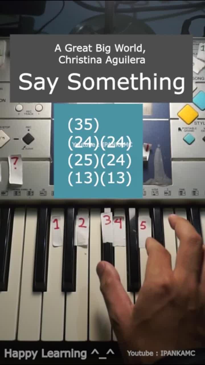 hello there, thanks for watching. can request any song do want! please comment my video for your request song ^_^ do wanna learn piano/keyboard for beginners? if yes, can buy the cheapest piano/keyboard for beginning. this is piano/keyboard i'm recommended for you: learning ^_^ say something songwriters: