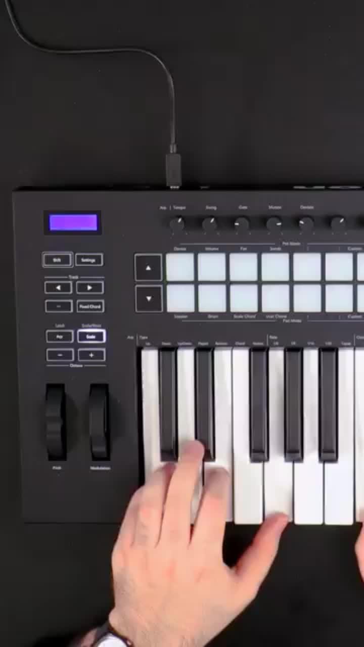 never play a wrong note again scale mode on the novation launchkey midi keyboard controller. the advanced scale and modes are perfect if formal music theory training. the eight scale modes will guide new musical possibilities by transposing playable notes your chosen scale. novation: