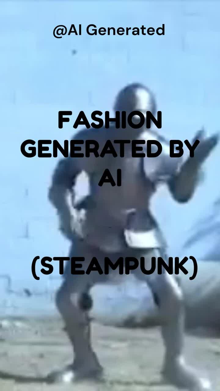 join us in a captivating visual experience where we challenge an ai to create mesmerizing steampunk fashion designs. discover the innovative and intricate outfits crafted by artificial intelligence, featuring gears, goggles, and victorian elegance that define the essence of steampunk. in this #shorts video, we'll showcase a stunning array of ai-g