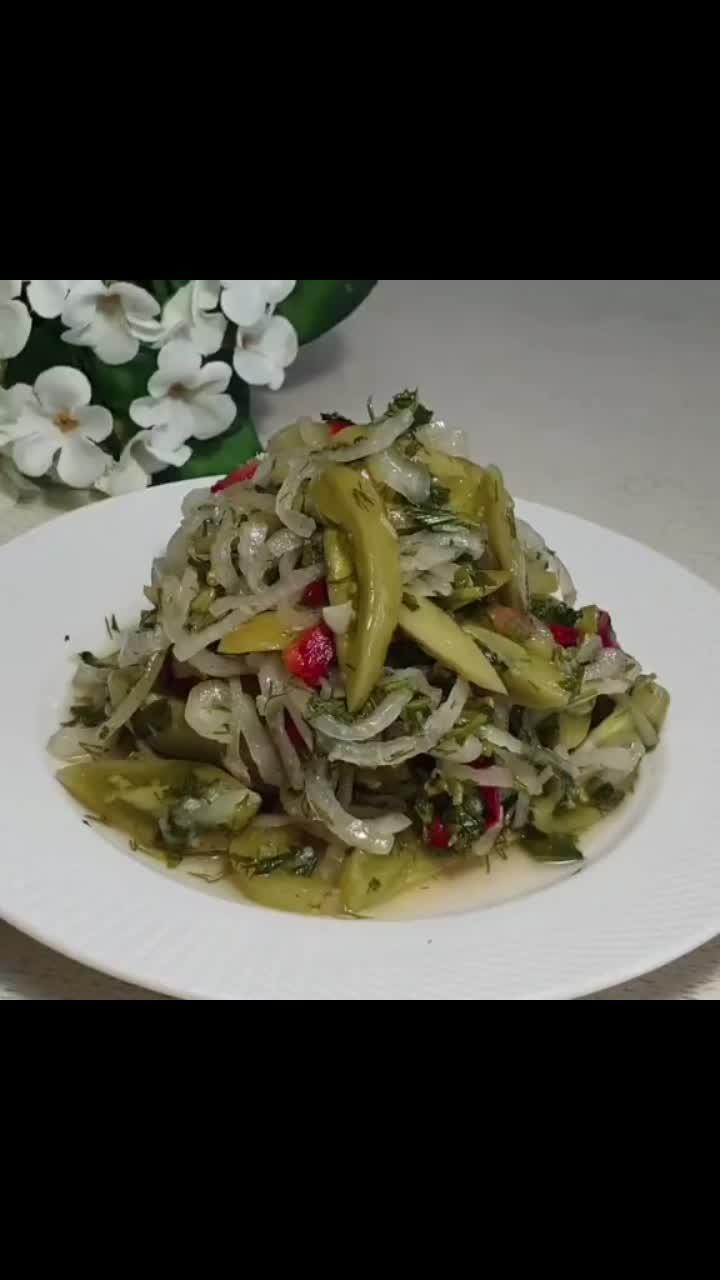 лайки: 558.видео в от пользователя готовим вкусно и быстро🤗👍 (@foodblog_zukhra): «#салатиззеленыхпомидоров#помидоры#закуска#салат#простыерецепты#рекомендации#recommendations#реки#».оригинальный звук - готовим вкусно и быстро🤗👍.