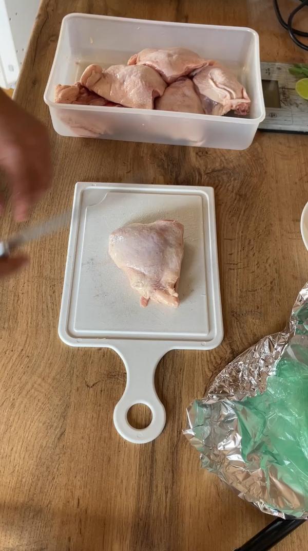 Рецепт курица с картошкой в духовке #правильноепитание #рецепты #вдуховке #картошка #куриныебедра #кбжу