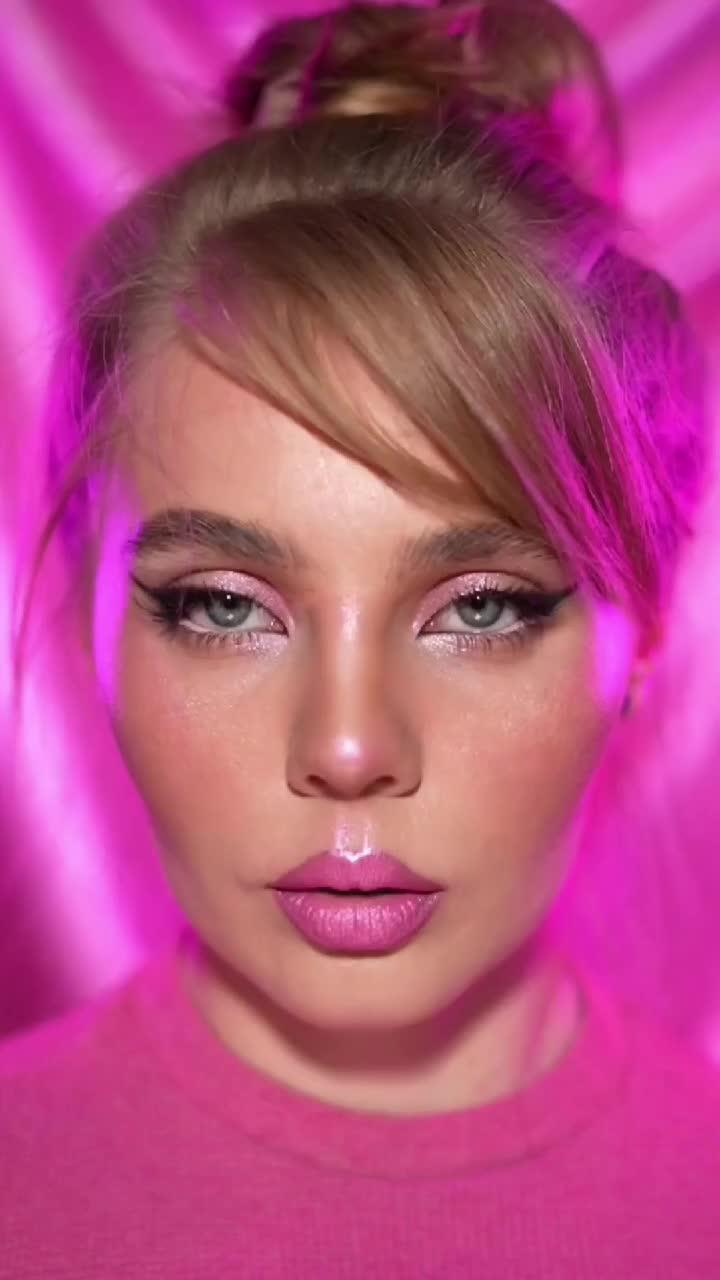 Туториал на розовый макияж #макия#бьюти #туториал