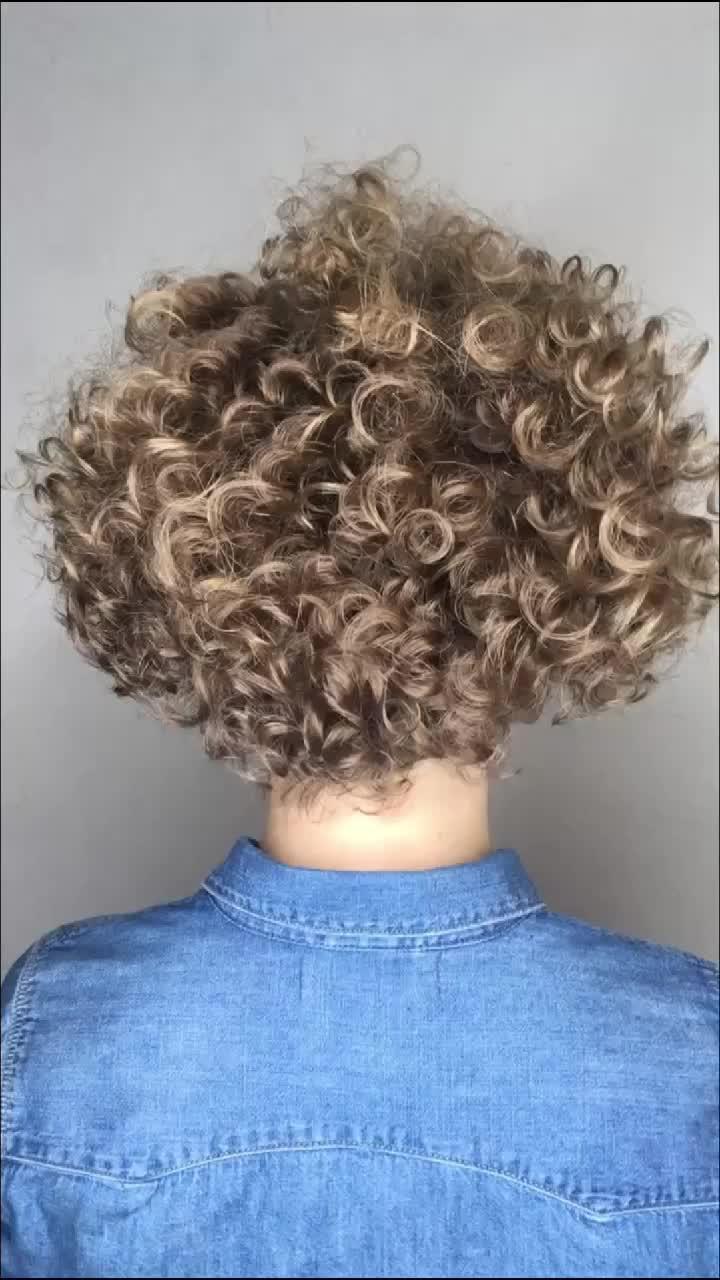 Афрокудри на короткие волосы