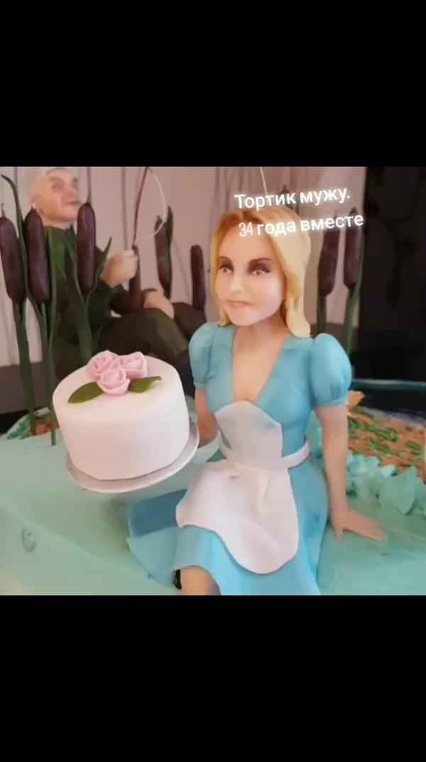 Торт на годовщину свадьбы #вкусняшка #тортыкалининград #готовимвместе #рецепт #marahomycakes