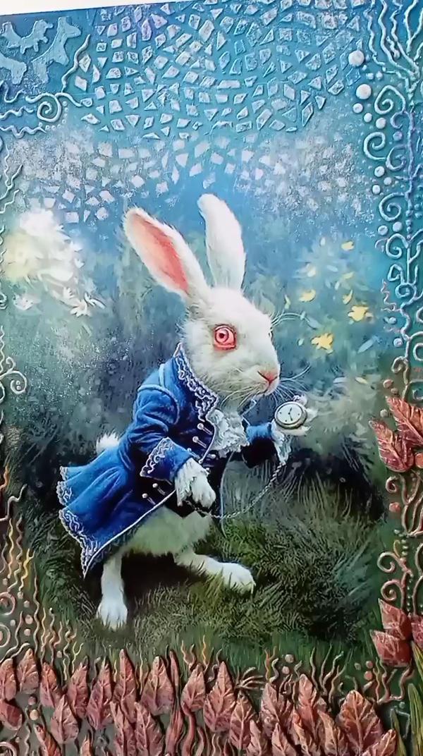 Объёмная картина "Сказочный кролик"