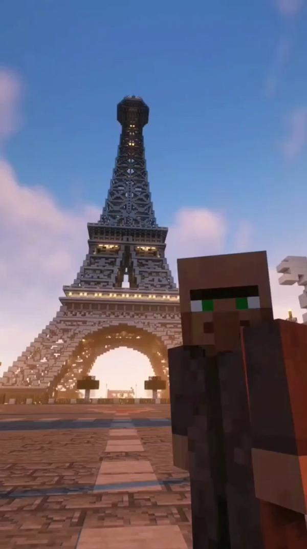 Я в Париже|жительская версия
#Мемы #париж #Minecraft