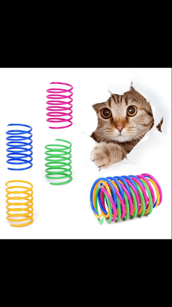 пружинные игрушки для кошек