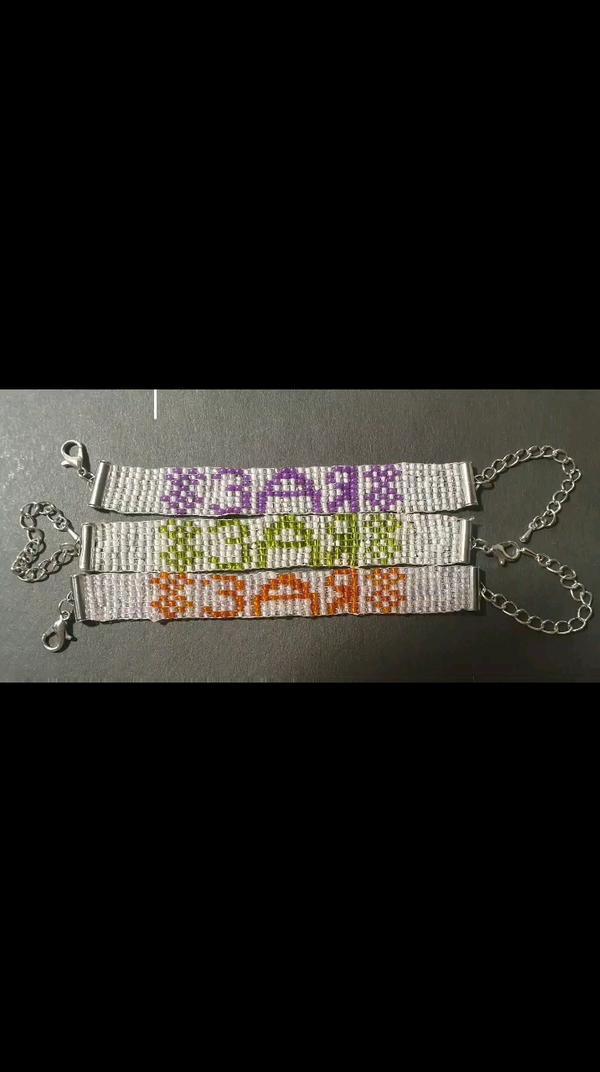 браслеты из бисера #ИраЧистова #бисер #плетениеизбисера