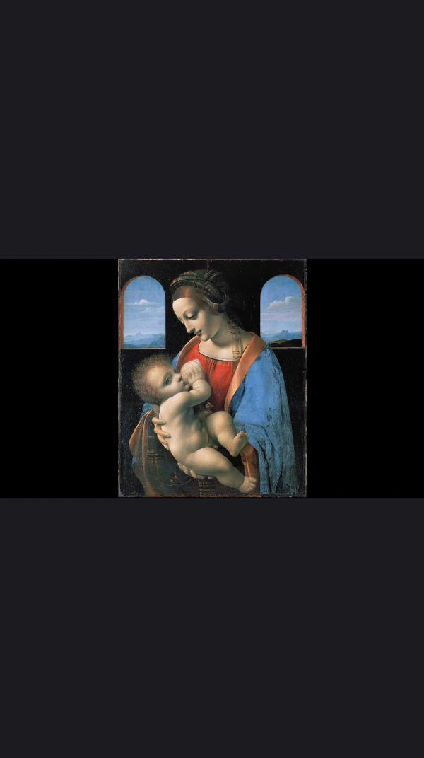 «Мадо́нна Ли́тта» (1490—1491) — Леонардо да Винчи.