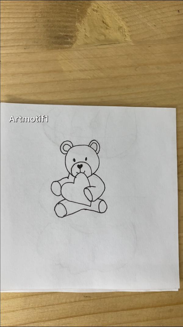 Как нарисовать мишку Тедди?