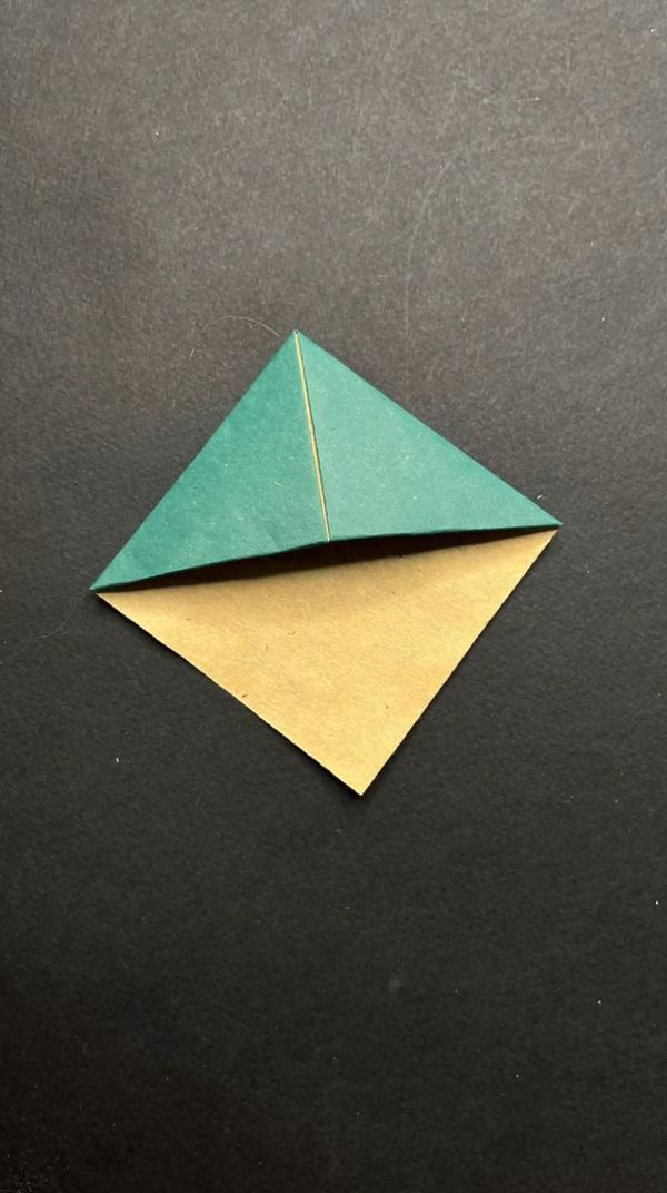 Закладка из бумаги #оригами #своимируками