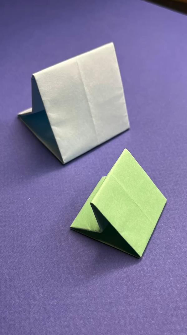 Игрушка-попрыгушка из бумаги #оригами #творчество #длядетей