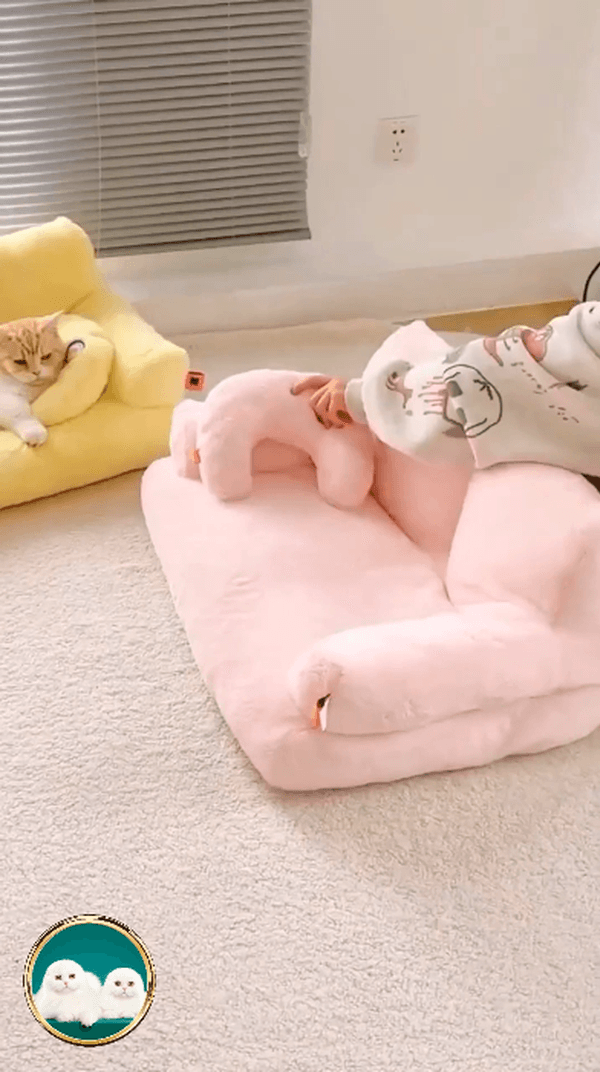 Мягкие диванчики для котов
