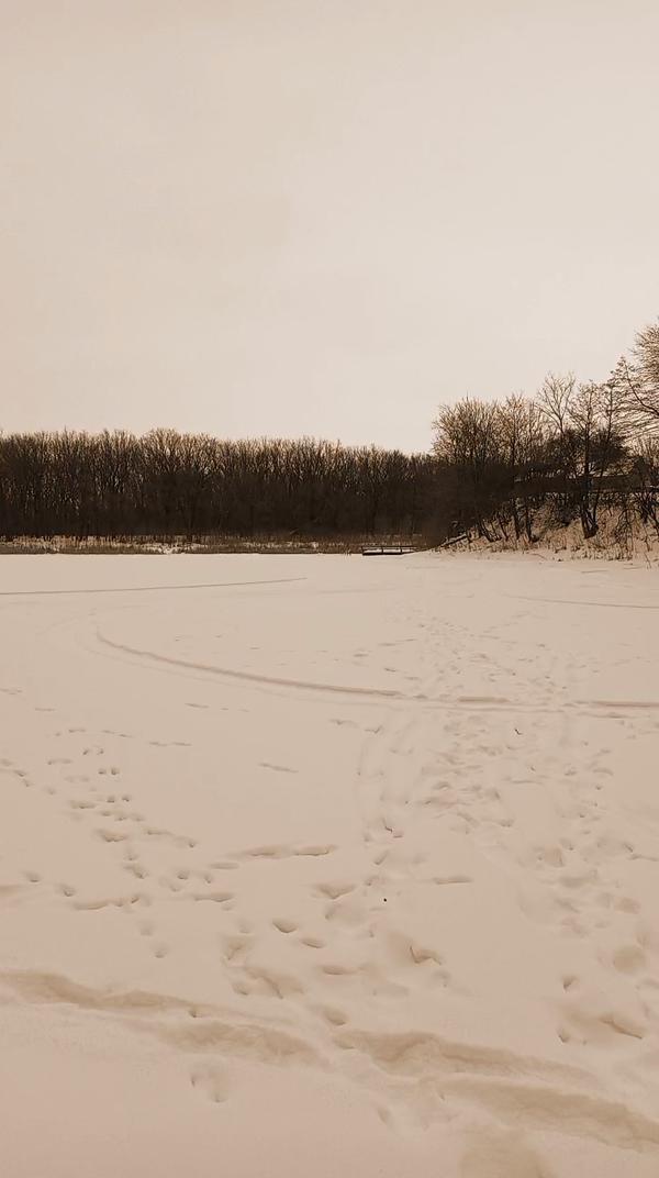 снимал на берегу озера лещëва. река замерзла.